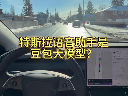 国产特斯拉实装豆包大模型? #特斯拉 #豆包 #FSD #Grok