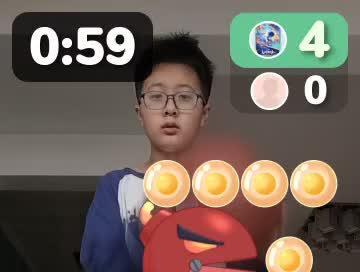 #竖屏吃豆人@天天跳绳App