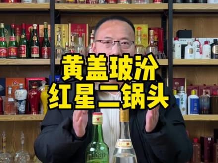 红星绿瓶跟黄盖玻汾的区别!