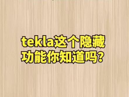 钢结构BIM软件tekla阵列功能#tekla教学 #tekla培训 #钢结构设计 @DOU+小助手 @抖音小助手
