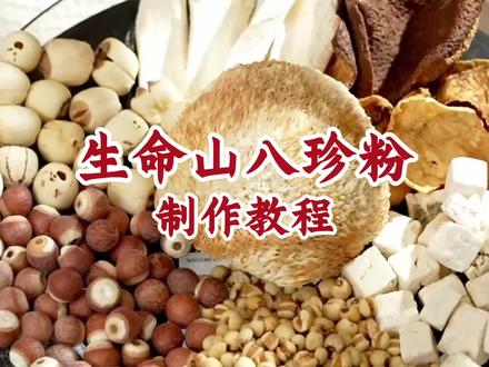 生命山八珍粉自己在家也能做#脾胃好帮手