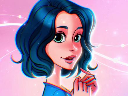 #创作灵感 重点来啦👆告诉你我的卡通人物绘制流程