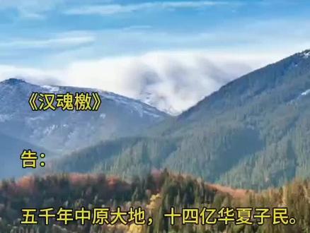 《汉魂檄》原作:@青鸟 #中华文化知识讲解 #正能量 #汉文化