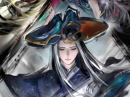 正道与歧途 焉能栖于一剑中 #王者荣耀 #李信 #绘画过程 #李信问心剑