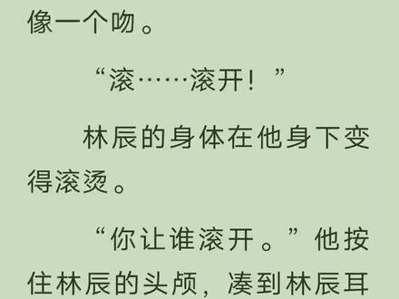#长洱 林辰真的爱惨了刑从连,承担下所有却没有勇气让对方看到自己的狼狈模样。@DOU+小助手 有生之年终于让我等到《犯罪心理》,视频原声出自苏木里