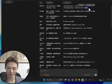 做谷歌SEO还在人工一个个查词?我把整套选词流程交给了 AI 这是「AI Vibe Coding 助力 Google SEO」第二期,聊聊我这段时间怎么用 AI 把正式的谷歌SEO流程跑通。以前选词,得自己到 SERP 里一个个扒相关词、肉眼辨别、再人工反查搜索量,词没量就是没人搜,光选词就很磨人。现在我把这套流程交给 Codex / Claude Code#vibecoding大赏 #谷歌seo #瑜东谷歌SEO #claudecode #codex