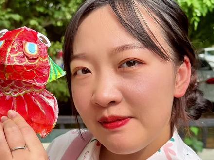 手工纸鸢,大家一起做起来放飞吧。#手工diy #手工 #自制玩具 #非物质文化遗产手工制作 #风筝