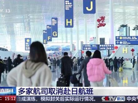 多家航司取消赴日航班