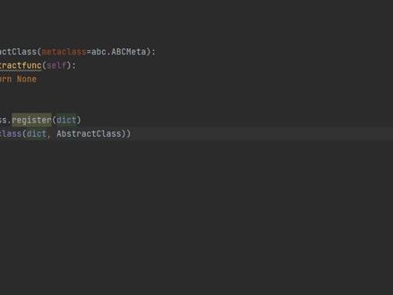 Python 抽象基类模块abc #python #python编程