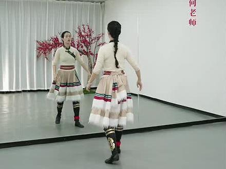 《阿妈啊阿妈》第十段口令带练视频#零基础学舞蹈 #何老师舞蹈教学 #阿妈阿妈