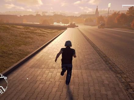 模拟建筑22创业记第2期:开局修一段损坏的路,买了台卡特挖机 #模拟游戏 #模拟建筑2022 #模拟建筑22