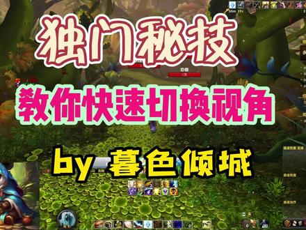 魔兽世界实用小技巧:快速缩放视角