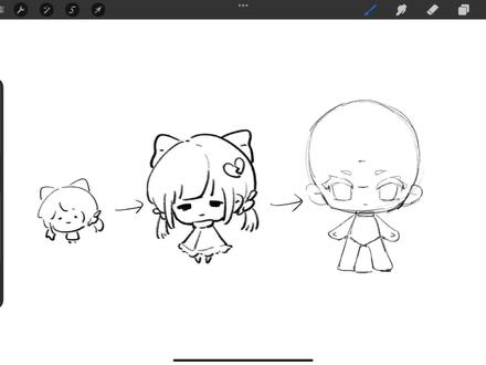 QQ人又来啦#q版 #QQ人 #画画