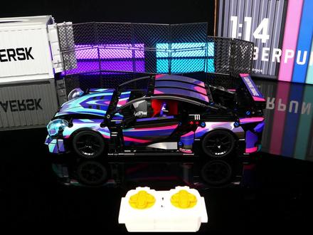 2023全新保时捷911赛博朋克版上线!车辆详细讲解#积木 #模型 #跑车模型 #男孩玩具 #911