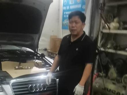 奥迪A6故障码是p2188,混合气过浓,解决方法。