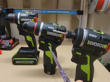 威克士WU176锂电钻/135T锂电冲击钻/139起子电钻(扭力批)静态对比#威克士 #威克士电动工具 #威克士WU176 #威克士WU135 #威克士WU139