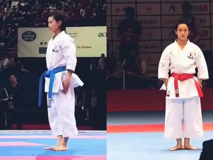 两大女神,哪个更爆?#习武之人 #空手道 #因为热爱所以坚持 #竞技体育 #功夫