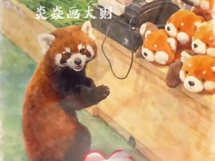 这只调皮的小熊每次越狱时,都会被饲养员给抓回来。 #绘画 #画一个故事