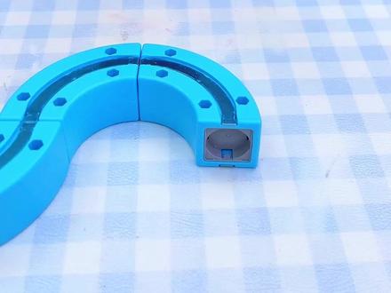 这个磁力积木轨道车最近太火了,孩子随便搭建出的轨道都很好玩!#益智玩具 #手工diy #儿童玩具