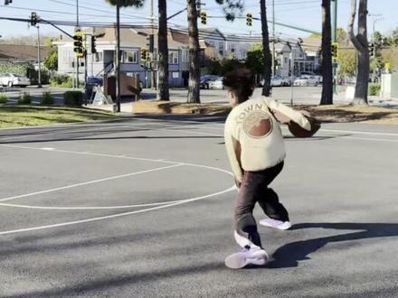 背后运球超慢降速卡点配上这首歌很带感 #用篮球表达心情 #二次降速 #剪映教程