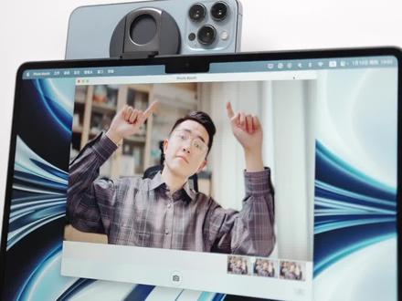 让MacBook视频变清晰的秘密!连续互通相机#数码科技 #Mac #网络摄像头
