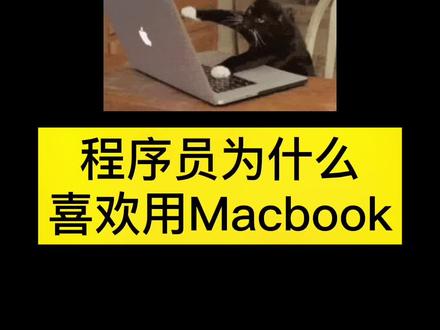 写代码都喜欢用Macbook?#编程 @DOU+小助手