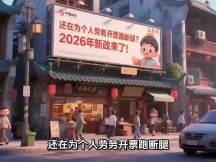 2026年劳务报酬开票标准流程#财税知识