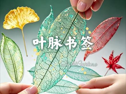 叶脉书签|3分钟教程来啦 手把手教你自制通透叶脉书签
看完就能动手,小白直接抄作业
材料:树叶(推荐桂花树树叶)、小苏打、牙刷、颜料
#叶脉书签 #手工 #手工diy #真实生活分享计划 #百亿流量扶持