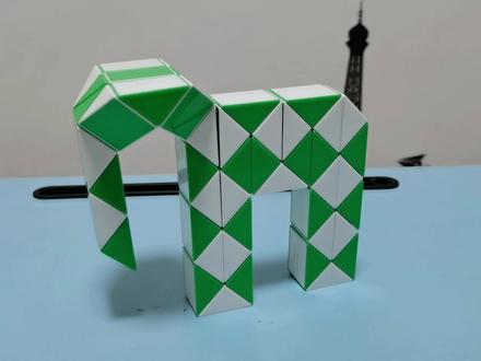 解说48段魔尺变大象🐘 #魔尺 #魔尺教程48段 #益智玩具