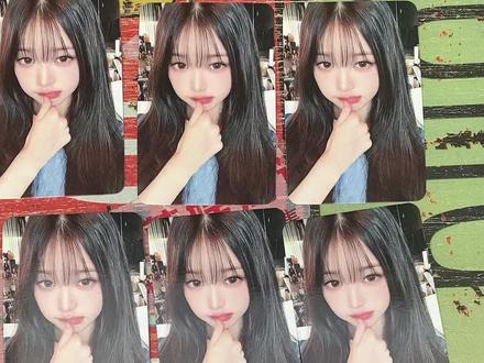 I'VE am1.0 特典卡到货了 来直播间盘我啊#小卡 #韩娱 #女团 #张元英 #ive
