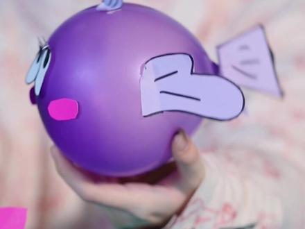 #创意手工 一起来做可爱的胖头鱼吧#动手能力 #亲子玩具