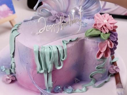 美之!!!全网最详细版祁煜pv生日蛋糕教程来了 #恋与深空祁煜 #祁煜pv #祁煜生日 #二次元蛋糕 #仙妮贝儿