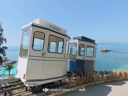 深圳的玻璃海和胶囊小火车简直是绝配!!#深圳看海 #听海 #周末好去处 #旅游攻略 #海边