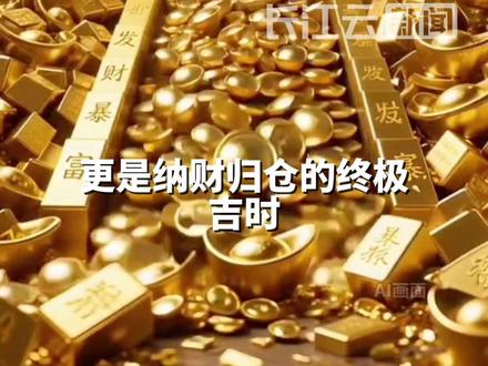 3月18日,正月三十吉时到:封财门、锁金柜、收福气!谁接谁旺一整年#接福 #318 #财富 #富贵 #福气