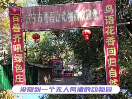 这样的动物园才值得一直开下去好嘛?@咸宁香吾山动物园 #动物园 #咸宁 #香吾山动物园