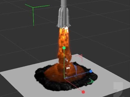 C4D 2023.1自带的烟火系统实在是太牛了!可以再也不用tf插件了,就是不知道用了之后你们的电脑还好吗...#C4D #c4d教程 #3d动画 #干货分享 #电商设计 @抖音小助手