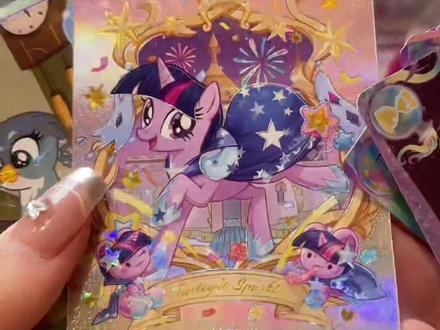 这么多LSR???#卡片 #小马宝莉 #紫悦