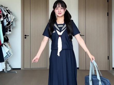 基础款绀三本测评来咯#水手服 #jk制服 #学院风穿搭 #jk