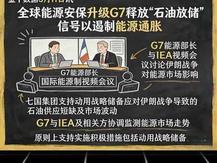 重大消息来袭,G7“石油放储”真的要落地了嘛?#原油 #大宗商品 #交易 #交易人生