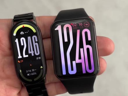 目前两款手表的功能相差不大,主要有两个:一是GNS,二是快捷手势大家会选择哪款?#数码好物分享 #小米手环10 #小米手环9pro