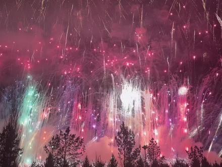 2026年南河湾烟花秀全程版@抖音小助手 @山西文旅 @元宵佳节