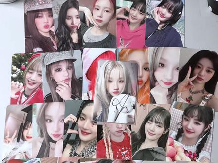 收了一张雨琦签卡被送了整整27张官卡!!! 我爱神仙卖家2026开年对我太好了#宋雨琦 #idle #小卡 #签卡 #追星日常