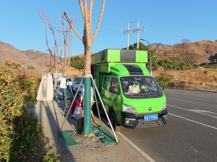 五座货车自改升顶房车自驾中国 #车轮上的中国 #车轮上的家