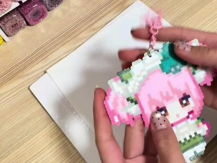 分享自己烫豆小技巧,希望能给宝子们带来帮助#拼豆 #手工diy #拼豆教程 #手工爱好者