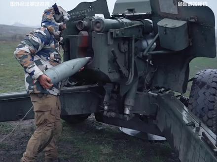 高炮放平能否摧毁最坚硬的混凝土墙#军事科普 #军迷发烧友 #军事爱好者