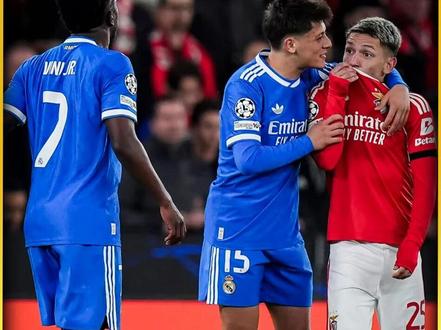 敢做不敢当!本菲卡球员普雷斯蒂亚尼:我从未歧视任何人 我喊的是兄弟不是猴子!#维尼修斯 #皇马