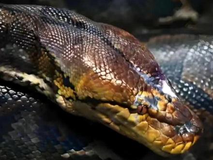 亚马逊巨蛇传奇:绿水蚺的生存真相#蛇#野生动物