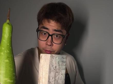 葫芦瓜vs陈枝记菜刀 #老利 #菜刀 #磨刀 #陈枝记