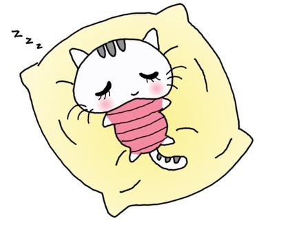 小猫简笔画教程,轻松画出一只爱睡觉的卡通猫