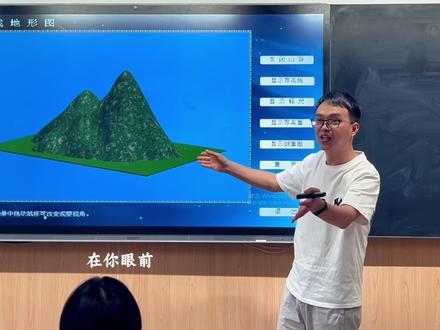 等高线地形图 #等高线地形图 #等高线地形图的判读 #等高线 #高中地理怎么学 #等高线地形模型